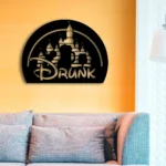 Gaming Pop Culture Metal Sign Drunk 1