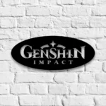 Gaming Pop Culture Metal Sign Genshin Impact 1