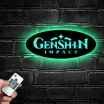 Gaming Pop Culture Metal Sign Genshin Impact 1