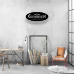 Gaming Pop Culture Metal Sign Genshin Impact 1