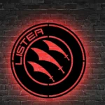 Gaming Pop Culture Metal Sign Lister Logo Car 1