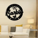 Gaming Pop Culture Metal Sign Personalized Birthday Baby Girl 1