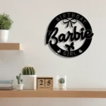 Gaming Pop Culture Metal Sign Personalized Birthday Baby Girl 1