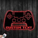 Gaming Pop Culture Metal Sign Personalized Control Game Name Sign 1