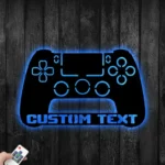 Gaming Pop Culture Metal Sign Personalized Control Game Name Sign 1