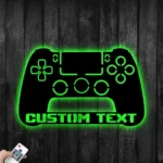 Gaming Pop Culture Metal Sign Personalized Control Game Name Sign 1