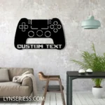 Gaming Pop Culture Metal Sign Personalized Control Game Name Sign 1
