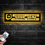 Gaming Pop Culture Metal Sign Personalized Name Twitch Game Room 1
