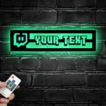 Gaming Pop Culture Metal Sign Personalized Name Twitch Game Room 1
