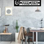 Gaming Pop Culture Metal Sign Personalized Name Twitch Game Room 1