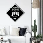 Gaming Pop Culture Metal Sign Video Game Room 1