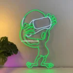 Gaming Pop Culture Neon Sign Alien Vr Game 1