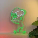 Gaming Pop Culture Neon Sign Alien Vr Game 1