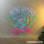 Gaming Pop Culture Neon Sign Retro Game Machine 1