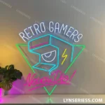 Gaming Pop Culture Neon Sign Retro Game Machine 1