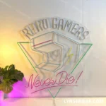 Gaming Pop Culture Neon Sign Retro Game Machine 1