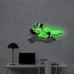 Gaming Pop Culture Neon Sign Robber Baron 1