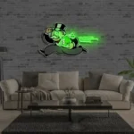 Gaming Pop Culture Neon Sign Robber Baron 1