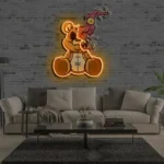 Gaming Pop Culture Neon Sign Sweet Teddy 1