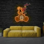 Gaming Pop Culture Neon Sign Sweet Teddy 1