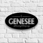Genesee Metal Sign Logo 1