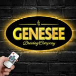 Genesee Metal Sign Logo 1