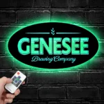 Genesee Metal Sign Logo 1