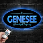 Genesee Metal Sign Logo 1
