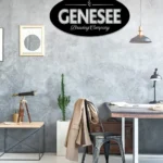Genesee Metal Sign Logo 1