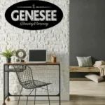 Genesee Metal Sign Logo 1