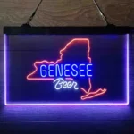 Genesee Neon Sign Pub Neon 3 Color 1