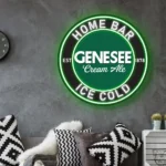 Genesee Neon Sign Stylish 1878 1