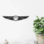 Genesis Metal Sign Logo Car 1
