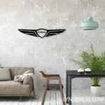 Genesis Metal Sign Logo Car 1