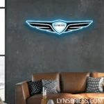 Genesis Neon Sign Logo 1