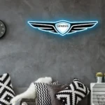 Genesis Neon Sign Logo 1