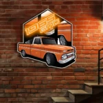 Gmc Neon Sign 1965 Poster 1