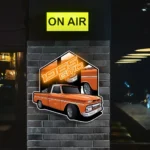 Gmc Neon Sign 1965 Poster 1