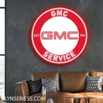 Gmc Neon Sign Super Car 1