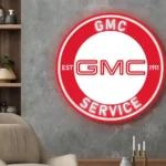 Gmc Neon Sign Super Car 1