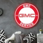 Gmc Neon Sign Super Car 1