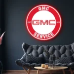 Gmc Neon Sign Super Car 1