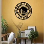 Golden State Warriors Metal Sign Custom Nba 1