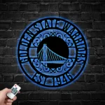 Golden State Warriors Metal Sign Custom Nba 1