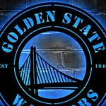 Golden State Warriors Metal Sign Warriors Bay Crew 1