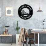 Golden State Warriors Metal Sign Warriors Bay Crew 1