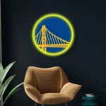Golden State Warriors Neon Sign Bay Bridge 1