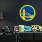 Golden State Warriors Neon Sign Bay Bridge 1
