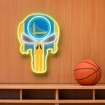 Golden State Warriors Neon Sign The Punisher 1