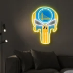 Golden State Warriors Neon Sign The Punisher 1